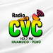 Logo de Radio CVC Huánuco 103.7 FM, emisora cristiana en Acomayo Perú